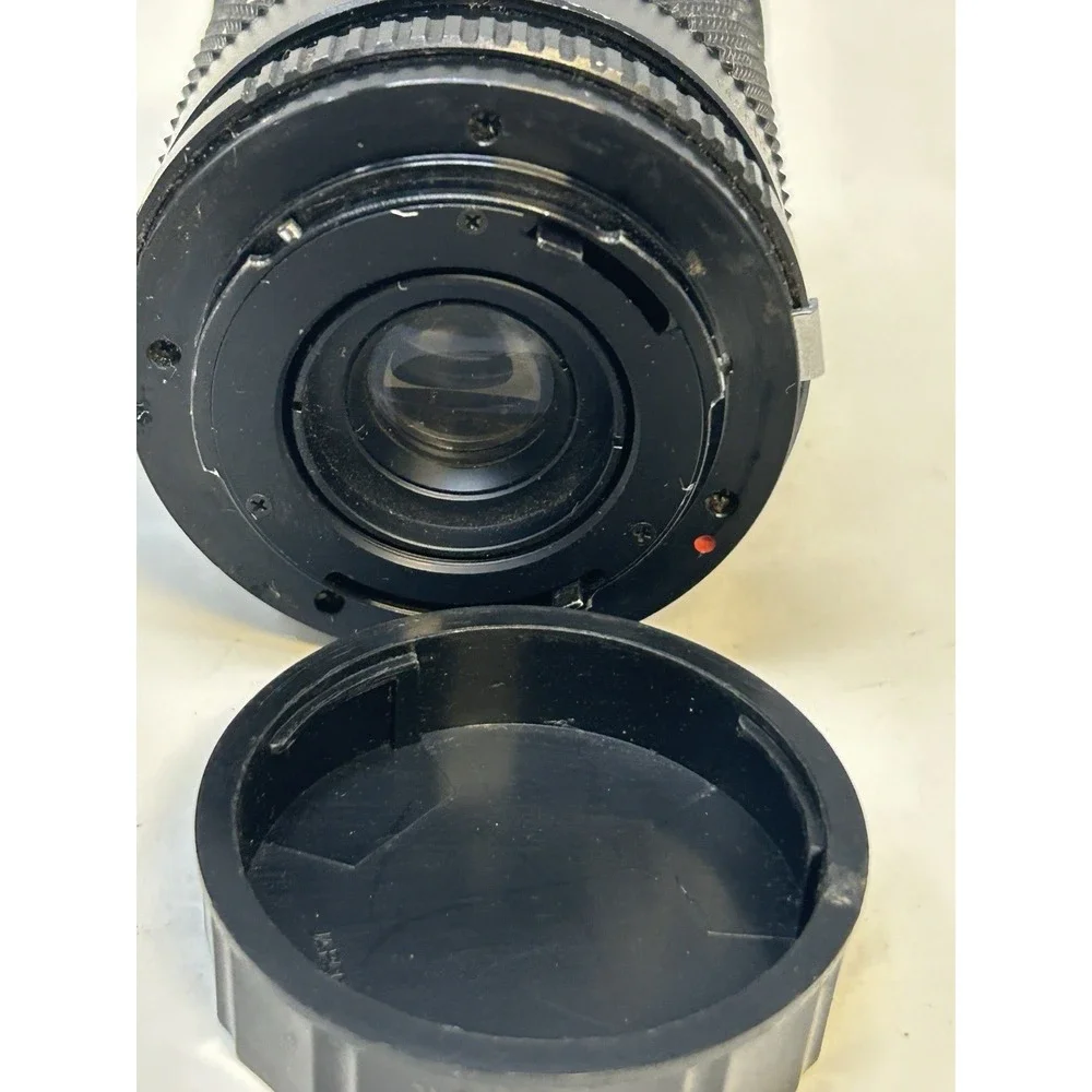 Olympus OM-1 35mm Film Camera w/ F.Zuiko 50mm f/1.8 + Fotomat 28–80mm Lens